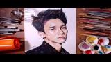 Download Lagu EXO Chen (Kim Jong-dae) - speed drawing | drawholic Terbaru - zLagu.Net