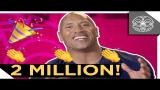 Video Music The Rock Thanks You For 2 MILLION SUBSCRIBERS! Gratis