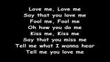 Video Music Love me - Justin Bieber Lyrics