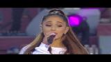 Download Lagu Ariana Grande Fights Back Tears While Speaking at One Love Manchester Benefit Concert Music - zLagu.Net