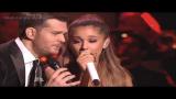 Download Video Michael Buble & Ariana Grande "Santa Claus Is Coming To Town" Music Terbaik