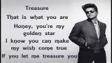 Music Video Treasure - Bruno Mars (Lyric Video) di zLagu.Net