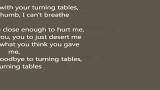 Download Lagu Adele - Turning Tables with lyrics Music