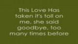 Video Maroon 5-This Love with lyrics Terbaik