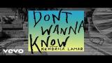 Download Vidio Lagu Maroon 5 - Don't Wanna Know (Audio) ft. Kendrick Lamar Musik di zLagu.Net