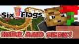 Download Video THE BEST HIDING PLACES AT A THEME PARK! Six Flags Edition! - Minecraft Hide N' Seek Mod Gratis