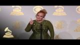 Download Video Lagu Adele in TV Radio Room After Winning Album, Record and Song of the Year | 59th GRAMMYs Gratis - zLagu.Net