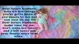 Video Lagu Meghan Trainor - Dear Future Husband Lyrics di zLagu.Net