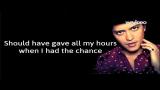Download Video Lagu Bruno Mars - When I Was Your Man (Lyrics) - zLagu.Net