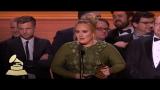 Video Lagu Adele Wins Album Of The Year | Acceptance Speech | 59th GRAMMYs Music baru