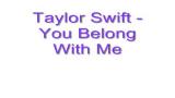 Video Lagu Taylor Swift - You Belong With Me Lyrics 2021