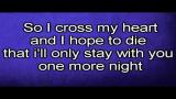 Video Music Maroon 5 - One More Night (Lyrics)