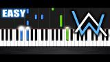 Video Musik Alan Walker - Faded - EASY Piano Tutorial by PlutaX Terbaik