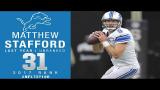 Music Video #31: Matthew Stafford (QB, Lions) | Top 100 Players of 2017 | NFL Terbaru