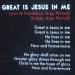 Download lagu gratis Great Is Jesus In Me (Yesus Terlebih Besar) - Argo Pariadji terbaru