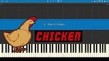 Lagu Video If I Had A Chicken - Kevin MacLeod (Two Pianos Tutorial/Synthesia) + Download Gratis