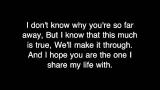 Video Lagu Daniel Bedingfield - If You're Not The One [HQ with Lyrics] Music Terbaru - zLagu.Net