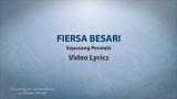 Lagu Video Fiersa Besari - Sepasang Pendaki (Lyrics eo) Gratis