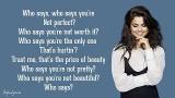 video Lagu Selena Gomez & The Scene - Who Says (Lyrics)  Music Terbaru