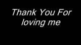 Download Bon Jovi - Thank You For Loving Me (Lyrics) Video Terbaru - zLagu.Net