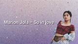 Video Lagu Marion Jola - So in love ( lyric eo) Terbaru di zLagu.Net