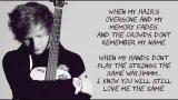 Download Video Ed Sheeran - Thinking Out Loud Lyrics With ic Gratis - zLagu.Net
