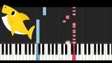 Video Music Baby Shark Song By Pinkfong (Easy Piano Tutorial) Terbaru