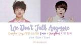 Music Video BTS (방탄소년단), Jungkook ( 정국 ) & Jimin ( 지민 ) - We Don't Talk Anymore [Han/ Rom/Trans lyrics] Terbaru
