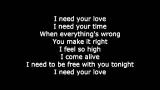Video Calvin Harris - I need your love (letra de canción/song lyrics) Terbaru