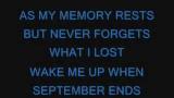Download Lagu Green Day-Wake Me Up When September Ends lyrics Terbaru - zLagu.Net