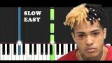 Music Video XXXTentacion - Changes (SLOW EASY PIANO TUTORIAL) Gratis