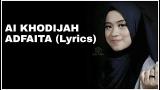 Video Lagu ADFAITA Lirik Sholawat Merdu AI KHODIJAH Lengkap Terbaru di zLagu.Net