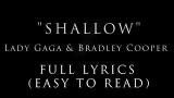 Free Video Music Shallow - Lady Gaga [Lyrics] Terbaru di zLagu.Net