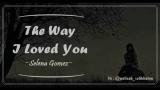 Video Lagu The Way I Loved You Lyric - Selena Gomez (Lirik Lagu) Terbaik 2021