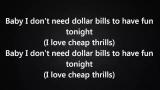 Lagu Video Sia - Cheap Thrills Ft. Sean Paul [Lyrics] Terbaik di zLagu.Net