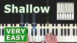 Download Vidio Lagu Lady Gaga - Shallow - Piano Tutorial VERY EASY - Sheet ic (Synthesia) Terbaik
