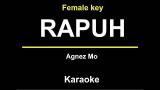 Video Music Agnes Monica - Rapuh (Karaoke) Female Key 2021