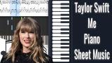 Video Lagu Taylor Swift - Me Piano Sheet ic Terbaik