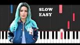 Download Video Lagu Halsey - Without Me (SLOW EASY PIANO TUTORIAL) baru