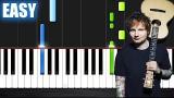 Video Music Ed Sheeran - Shape of You - EASY Piano Tutorial by PlutaX 2021 di zLagu.Net
