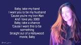 Video Lagu Stephanie Poetri - I Love You 3000 (Lyrics)  Music Terbaru