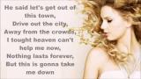 Lagu Video Taylor Swift -wildest dream (lyrics ) Terbaru
