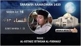 Video Lagu Music Shalat Tarawih Malam Ke 16, 1439H | Surat An Nisaa' 1-23 | Ustadz Istihsan Arif Al Fudhaily Terbaru - zLagu.Net