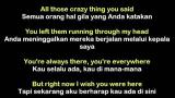 Video Lagu Avril Lavigne - Wish You Were Here (Lyric) Sub Indonesia Gratis di zLagu.Net