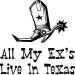 Lagu All My Exe's Live in Texas mp3 Terbaru