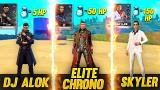 Music Video Dj Alok VS Elite Chrono VS Skyler And Many More Character Ability Test - Garena Free Fire Terbaik