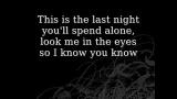 Video Lagu Music Skillet- The Last Night-Lyrics Gratis di zLagu.Net