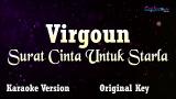 Download Lagu Virgoun - Surat Cinta Untuk Starla, 'Original Key' (Karaoke Version) Music - zLagu.Net