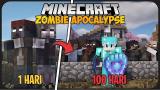Lagu Video 100 Hari di Minecraft Tapi Zombie Apocalypse ! - Tsunami Zombie Part 1 Terbaik di zLagu.Net