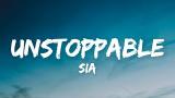 Video Lagu Sia - Unstoppable (Lyrics) Music baru